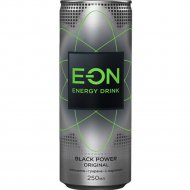 Напиток энергетический «Black Power» E-on, 250 мл