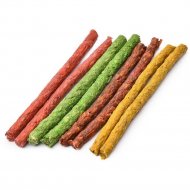 Лакомство для собак «Палочки цветные» 12,5 см