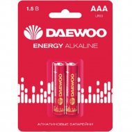 Комплект батареек «Daewoo» Energy, 5029873, ААА, 2 шт