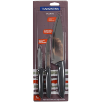 

Набор ножей"TRAMONTINA PLENUS"(3шт,сер)