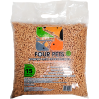 

Наполнитель древ. "FOUR PETS" (5кг) 15л