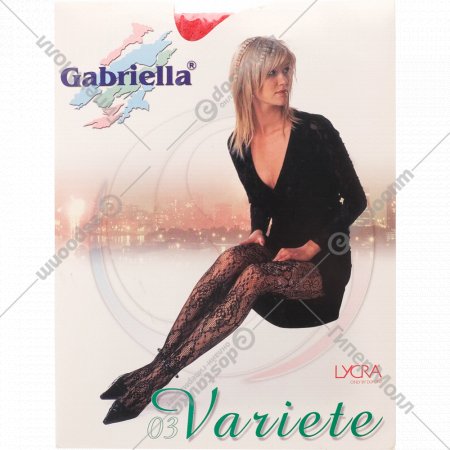 Колготки женские «Gabriella» Variette 03, красные, размер 1, 2