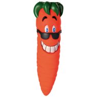 Игрушка для собак «Trixie» морковь, со звуком, виниловая, 20 см