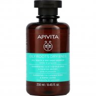 Шампунь для волос «APIVITA» Для жирных корней и сухих кончиков, 71707, 250 мл