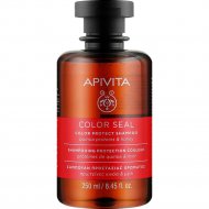 Шампунь для волос «APIVITA» Для защиты цвета окрашенных волос, с протеинами киноа и медом, 80815, 250 мл