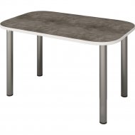 Обеденный стол «Senira» Р-001-02, бетон/хром