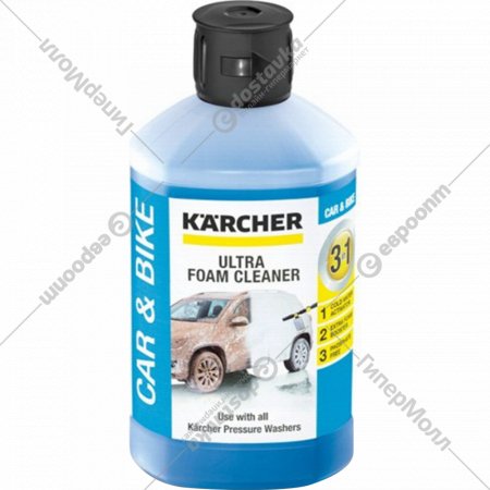 Средство для пенной чистки «Karcher» 3 в 1, 6.295-743.0, 1 л