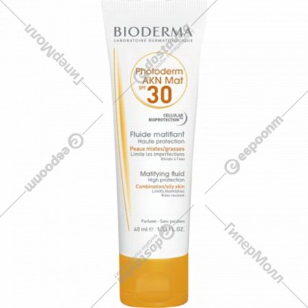 Солнцезащитная эмульсия для лица «Bioderma» Photoderm Akn Mat, 801116, 40 мл