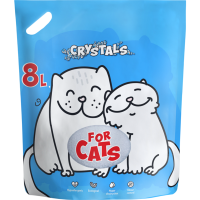 

Наполнитель силикагел. "FOR CATS" 8 л.