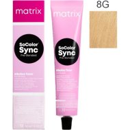 Крем-краска для волос «L'Oreal» Matrix SoColor Sync Pre-Bonded, 8G, E3657300, 90 мл