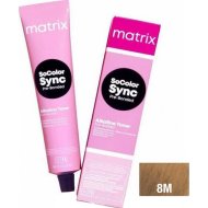 Крем-краска для волос «L'Oreal» Matrix SoColor Sync Pre-Bonded, 8M, E3659700, 90 мл