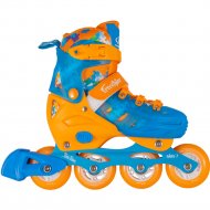 Роликовые коньки «Tech Team» Freestyler, р. 36-39, L, оранжевый/синий