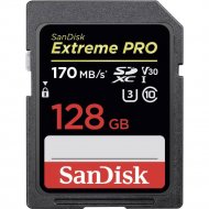 Карта памяти «SanDisk» Extreme Pro SDXC, 128GB, SDSDXXY-128G-GN4IN