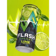 На­пи­ток энер­ге­ти­че­ский Flash up energy мятный лайм, 0.45 л