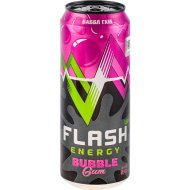 На­пи­ток энер­ге­ти­че­ский Flash up Energy со вкусом баббл гам, 0.45 л