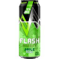 На­пи­ток энер­ге­ти­че­ский Flash up Energy со вкусом яблока и киви, 0.45 л