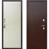 Дверь входная «Гарда» 8 мм, Медный антик/Белый ясень, R, 205х86 см