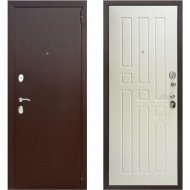 Дверь входная «Гарда» 8 мм, Медный антик/Белый ясень, L, 205х86 см