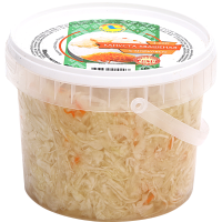 

Капуста квашеная с морковью 800 г
