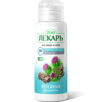

БИОшампунь"ЭКО ZOOЛЕКАРЬ"реп.пр/блох80мл