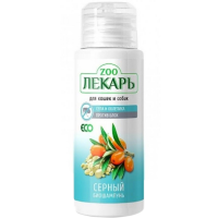

БИОшампунь"ЭКО ZOOЛЕКАРЬ"сер.пр/блох80мл