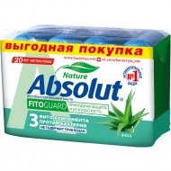 Мыло туалетное «Absolut» FitoGuard, алоэ, 4х75 г