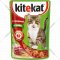 Корм для кошек «Kitekat» говядина в желе, 85 г.