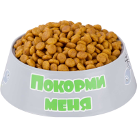 

Миска для кошек"БАРСИК"(серый.уп.30)