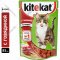 Корм для кошек «Kitekat» говядина в соусе, 85 г