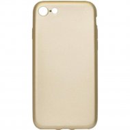Чехол для телефона «Volare Rosso» Soft-touch, для Apple iPhone 7/8, золотой, пластик