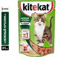 Корм для кошек «Kitekat» кролик в соусе, 85 г