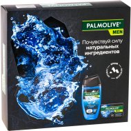 Подарочный косметический набор Palmolive Men, Северный океан и спорт, гель для душа + туалетное мыло, 250 мл + 90 г