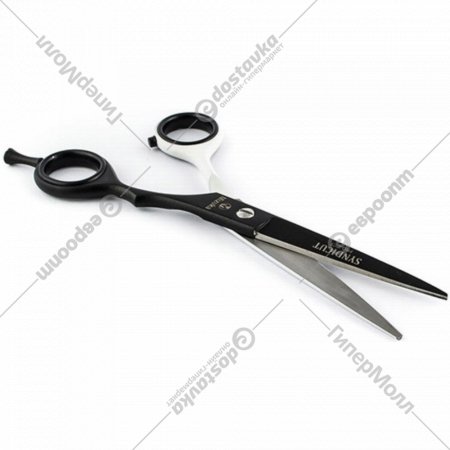 Ножницы парикмахерские «Metzger» PBS-EP-32166, black/white, 6.0