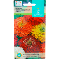 

Семена"ЦИННИЯ ГЕОРГИНОЦВЕТН"(смесь)0.5г