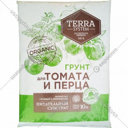 Грунт питательный «Terra System» для томата и перца, 10 л
