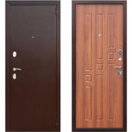 Дверь входная «Гарда» 8 мм, Медный антик/Рустикальный дуб, L, 205х96 см