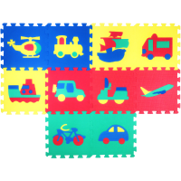 

Коврики-пазлы(машинки,10шт.) 12,1007