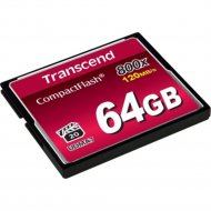 Карта памяти «Transcend» CF, 64GB, TS64GCF800