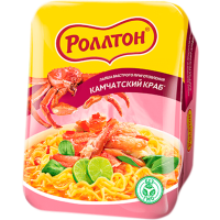 

Лапша"РОЛЛТОН"(камчатский краб,лоток)90г