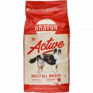 Корм для активных собак «Araton» с курицей, 15 кг
