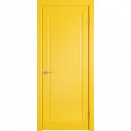 Дверь «Colorit» К3 ДГ Желтая эмаль, 200х80 см