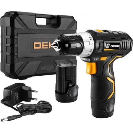 Дрель-шуруповерт Deko GCD12DU3 SET 3, 063-4097