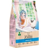 Корм для кошек «Zillii» Sensitive Digestion Cat, белая рыба, 2 кг
