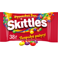 

Драже "SKITTLES"(фрукты,сах.глаз) 38г