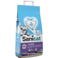 Наполнитель для туалета «Sanicat» Classic Lavander, впитывающий, 16 л
