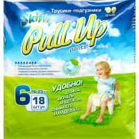 

Трусики-подгузн."SKIPPY" 6 (16-25кг)18шт