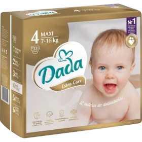 Под­гуз­ни­ки «DADA» Extra Care, размер 4, maxi, 7-18 кг, 33 шт