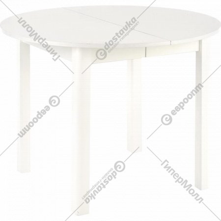 Обеденный стол «Halmar» Ringo, раскладной, белый, 102-142/102/76, V-PL-RINGO-ST-BIALY