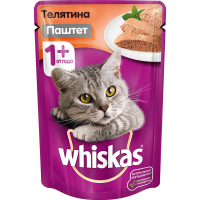 

Корм "ВИСКАС" (паштет мясн.телятина) 85г