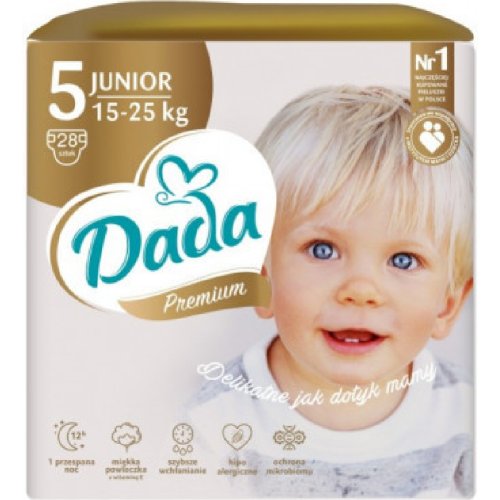 Подгузники «Dada» Extra Care, размер 5, junior, 15-25 кг, 28 шт